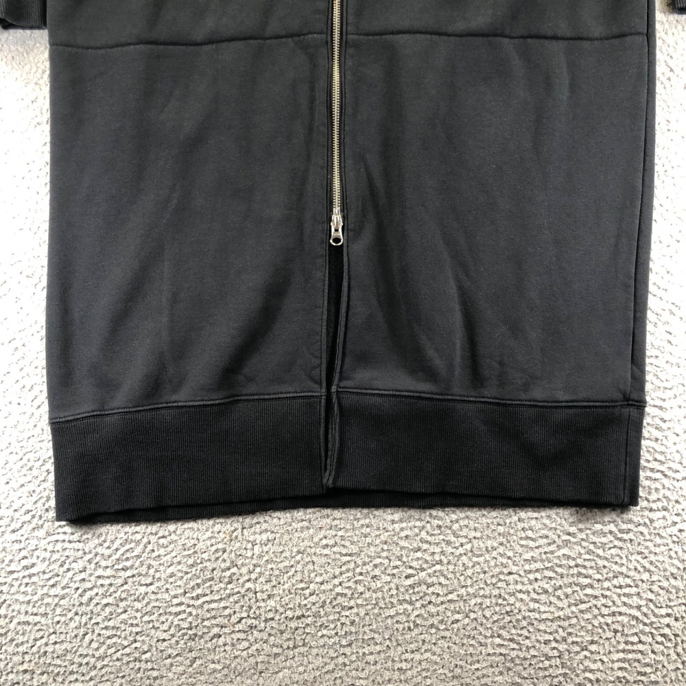 Nike Hoodie Womens Medium Black Phoenix Long Oversized Sportswear Full Zip - Picture 3 of 12